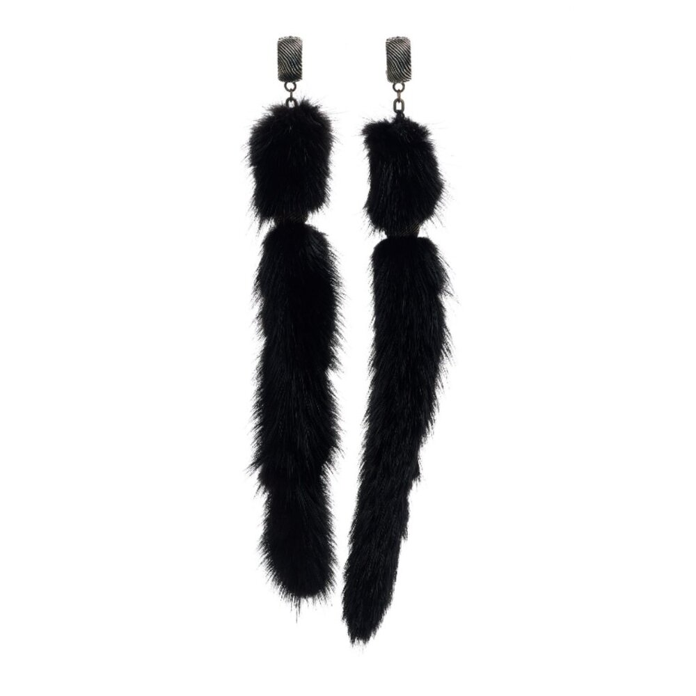 EUC YSL Tail Drop Earrings